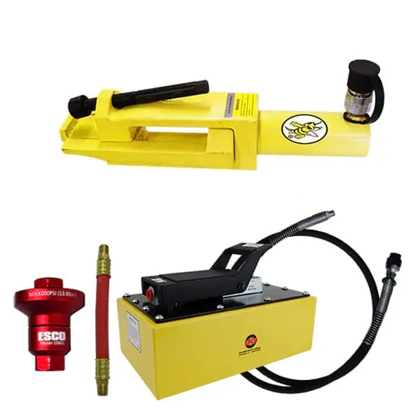 ESCO 10238 Bead Breaker Kit, Giant Tire (Contains 10896, 10592, 10604 Hose and 10601K Reducer Kit) Limited Offer