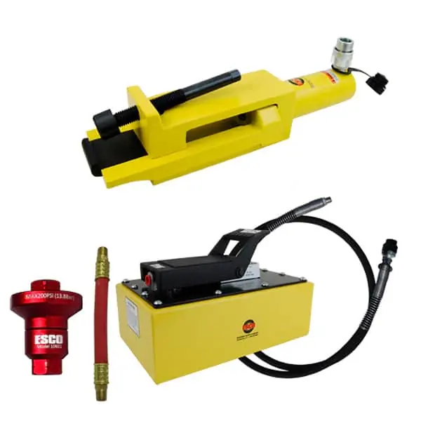 Free Returns ESCO 10209 Bead Breaker Kit, Giant Tire (Contains 10100, 10592, 10604 Hose and 10601K Reducer Kit)