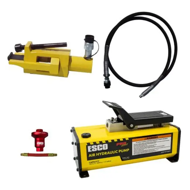 New Arrival ESCO 10205 Bead Breaker Kit, Giant Tire (Contains 10105, 10518, 10604 Hose and 10601K Reducer Kit)