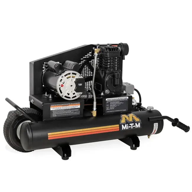 Mi-T-M AM1-PE15-08M Compressor 8-Gallon Single Stage Electric Low Price