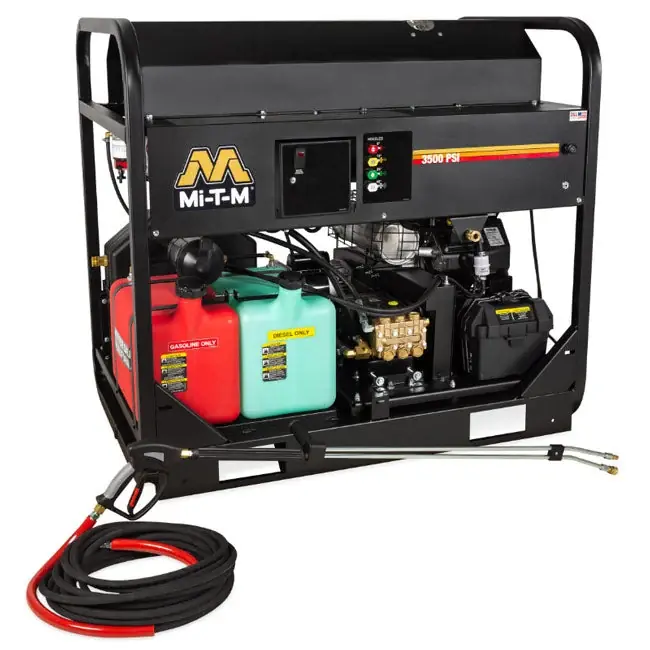 Mi-T-M HS-3506-1MGK - HS Series Gasoline Belt Drive Pressure Washer Hassle-Free Returns
