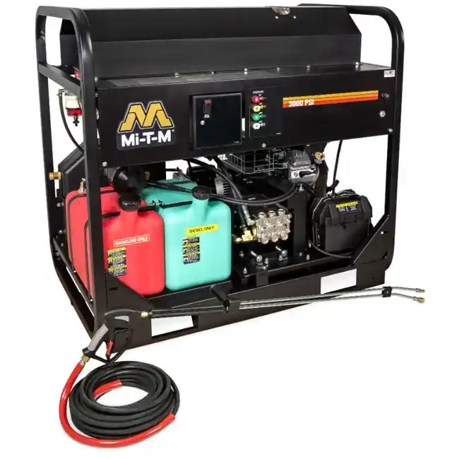 Mi-T-M HS-3005-0MGV - HS Series Gasoline Belt Drive Pressure Washer New Release