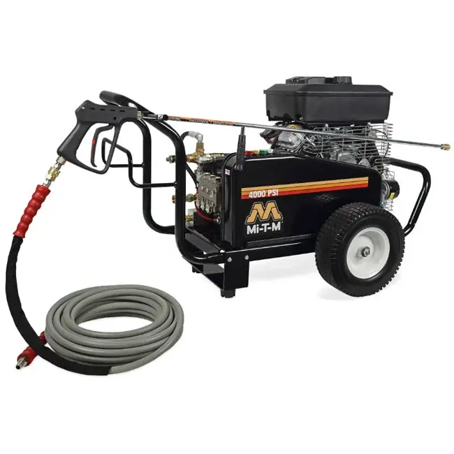 Order Now Mi-T-M CW-4004-5MV0 - CW Premium Series Gasoline Belt Drive Pressure Washer