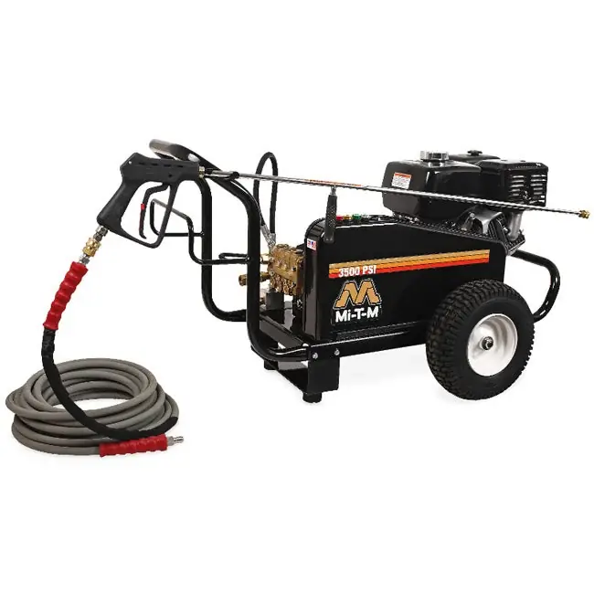 Trending Mi-T-M CW-3504-5MGH - CW Premium Series Gasoline Belt Drive Pressure Washer