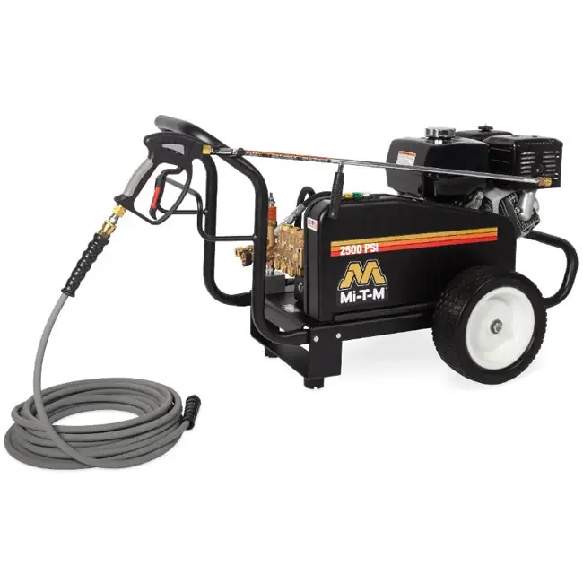 Clearance Mi-T-M CW-2505-4MGH - CW Premium Series Gasoline Belt Drive Pressure Washer